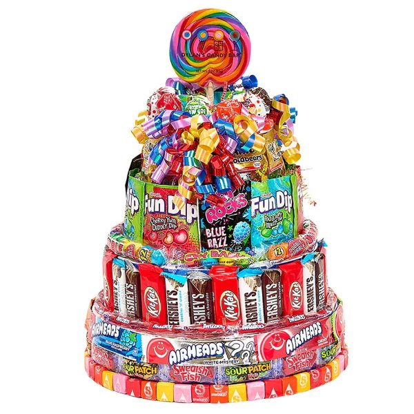 3-Tier Candy Cake
