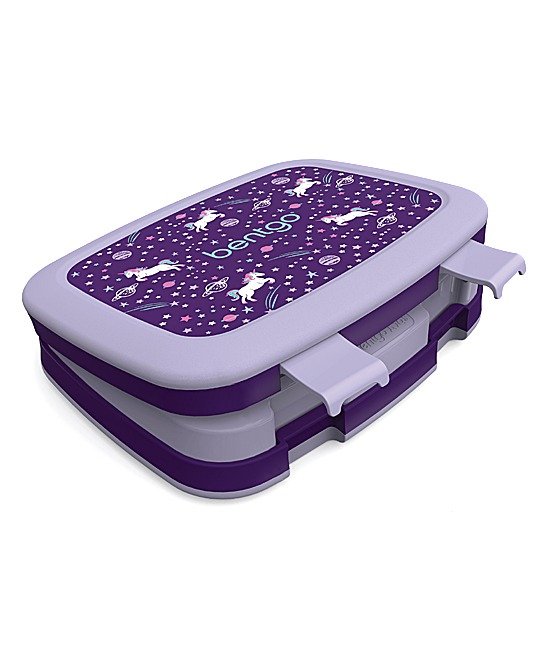 Dark Purple Unicorn Kids Bento Box