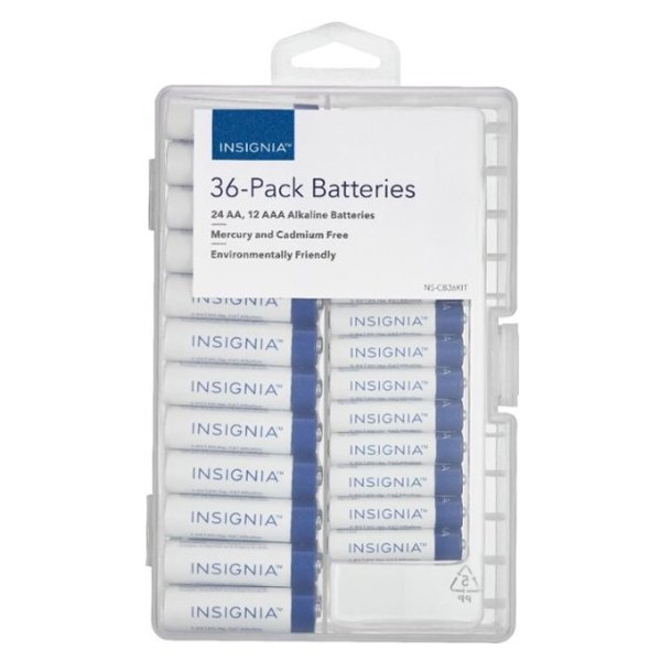 Insignia™ - AA / AAA Batteries (36-Pack)