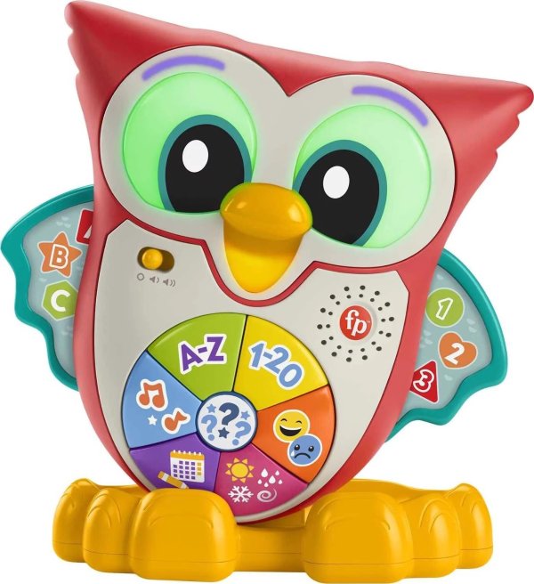 Linkimals Light-Up & Learn Owl Interactive Musical Learning Toy for Toddlers