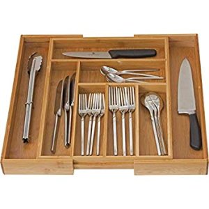 Amazon.com - Home-it Expandable use for, Utensil Flatware Dividers-Kitchen Drawer Organizer-Cutlery Holder -