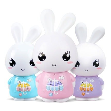 Bunny digital player for kids with LCD screen and remote control