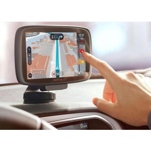 史低！TomTom GO 50 S 5寸GPS导航仪 带终身地图更新和实时交通
