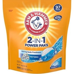 Arm & Hammer 2-IN-1 Laundry Detergent Power Paks Sale