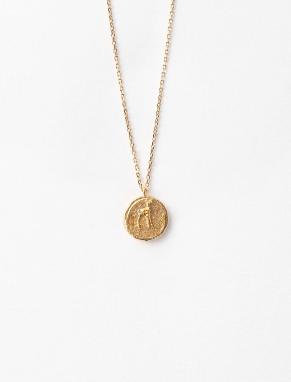 119NBICHE Necklace with medallion "Ma biche"