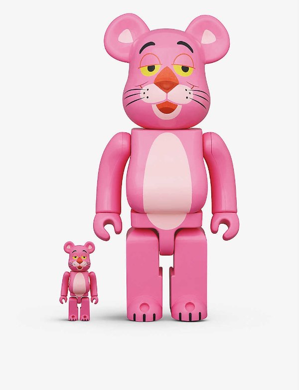 Pink Panther 100 % 和400 % 限量版手办