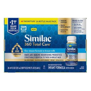 Similac 360 Total Care Sensitive Ready-to-Feed Infant Formula 8 fl oz, 24-pack