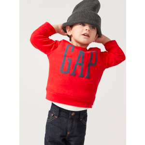 Gap婴儿、小童Logo圆领卫衣