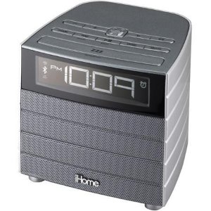 iHome Wireless Bluetooth USB FM Clock Radio