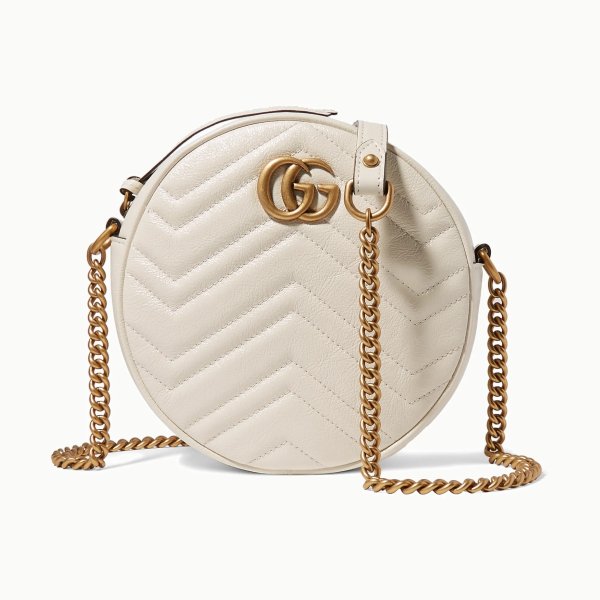 GG Marmont Circle quilted leather shoulder bag