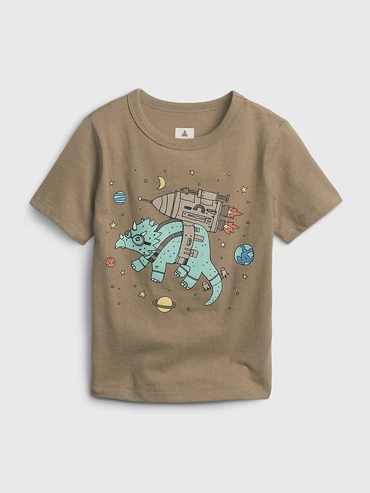 Toddler 100% Organic Cotton Mix & Match Graphic T-Shirt