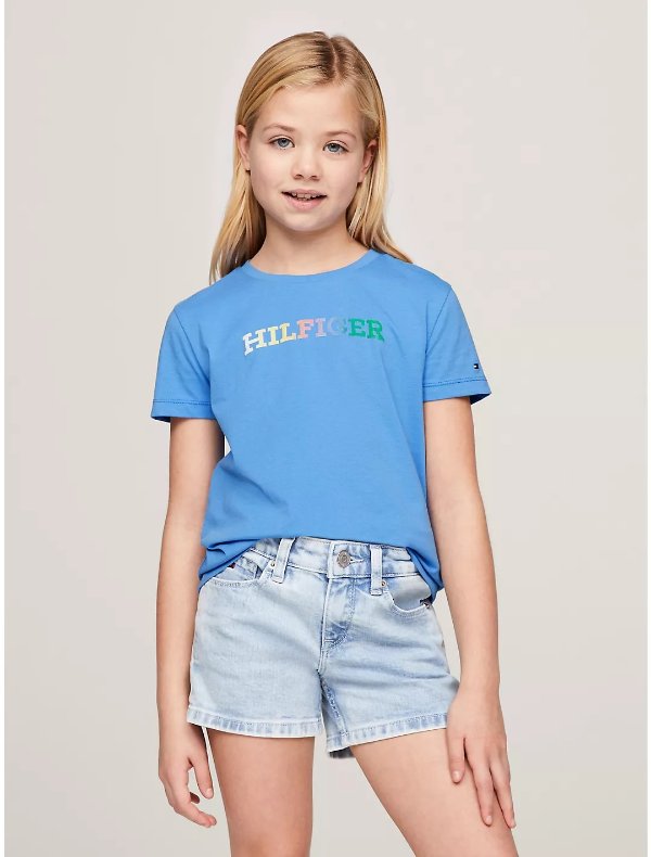 Kids' Multicolor Monotype T-Shirt
