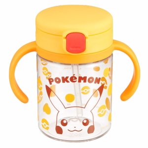 Richell Pikachu Straw Cup with Dual Handles @Amazon Japan