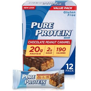 Pure Protein 高蛋白营养奶昔、能量棒特卖
