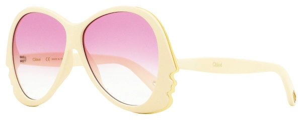 Women's Butterfly Sunglasses CE763S 103 Ivory 59mm