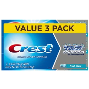 Crest Baking Soda & Peroxide Whitening with Tartar Protection Toothpaste