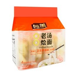 YUMEI Henan Noodle Original Soup Non-Fried Handmade 4 packages 460g