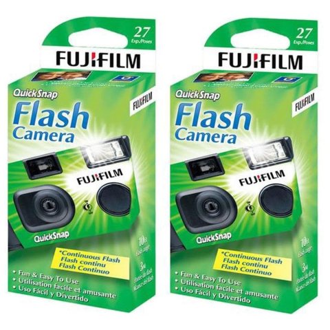 Fujifilm QuickSnap Flash 400 一次性胶片机 2个