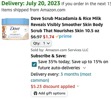 Scrub Macadamia & Rice Milk Body Scrub