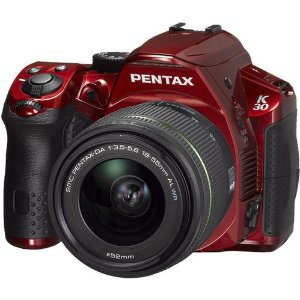 Pentax K-30 16MP Weatherproof DSLR 18-55mm WR Lens