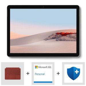 Surface Go 2 + 键盘盖 + Microsoft 365 套装