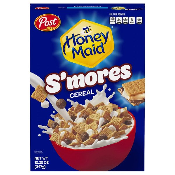 Honey Maid S'Mores Cereal, , 12.25oz