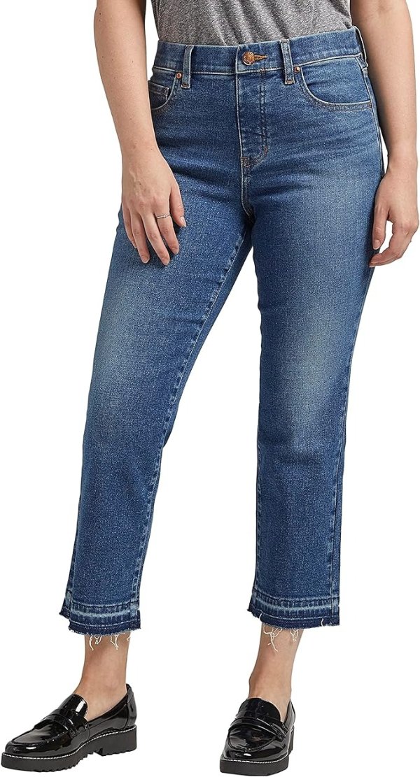 JAG Jeans 女士高腰直筒牛仔裤 0码