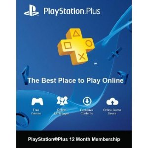 PlayStation Plus 1年份美服会员 实体卡