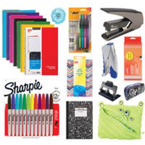 Back to School Supplies (online or in store)@ Staples