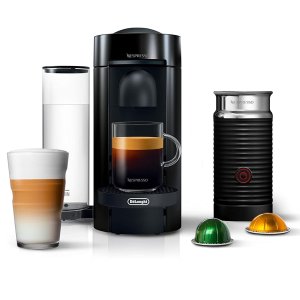 $151.5 近期好价Nespresso Vertuo 意式胶囊咖啡机+奶泡机 额外送20粒胶囊