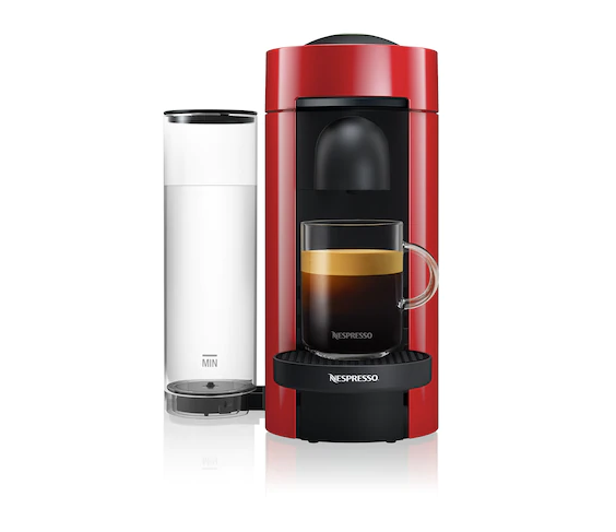 VertuoPlus Cherry Red | Best Vertuo Espresso Machine | Nespresso USA