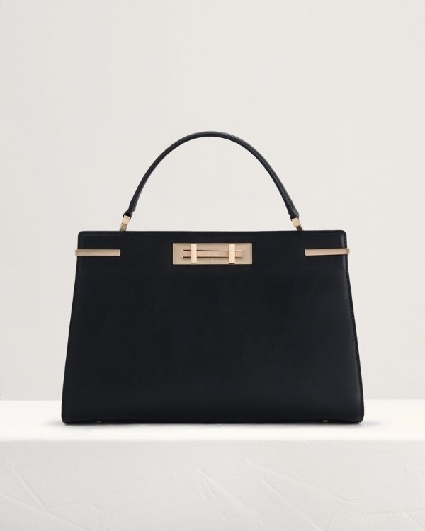 Top Handle Leather Bag