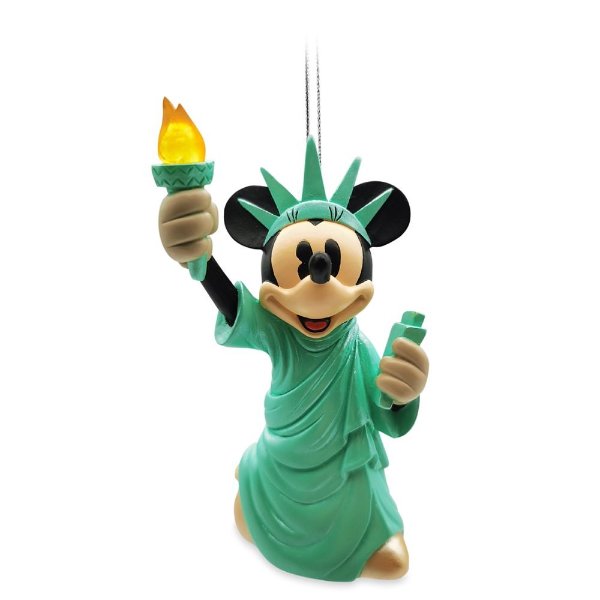 Minnie Mouse Statue of Liberty 可亮灯装饰