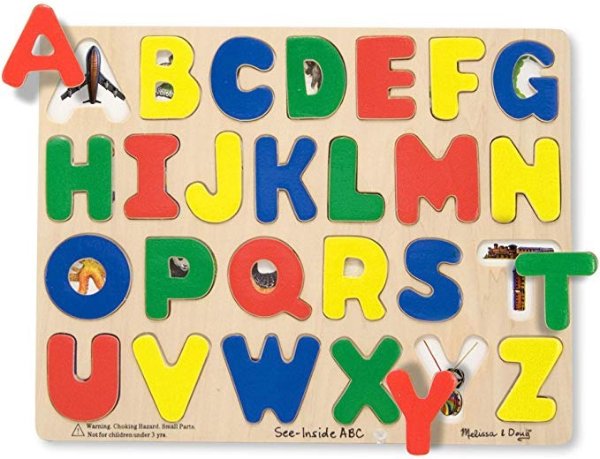 See-Inside ABC Large Wooden Puzzle (26 pcs)