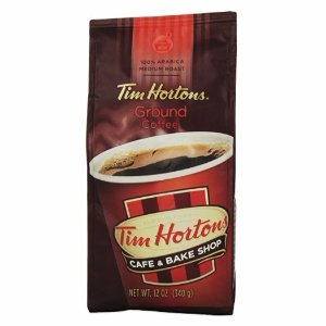 Tim Horton's 100% 阿拉比卡中度烘焙咖啡粉 12 oz