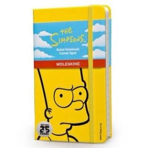 The Simpsons Ruled Notebook- Yellow