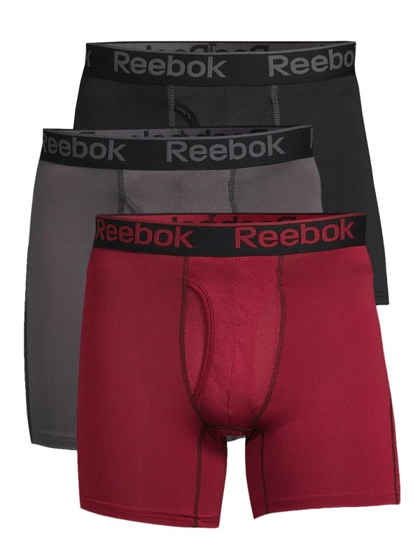 Men's Pro Series Performance Boxer Brief Underwear 6 inch 3 Pack