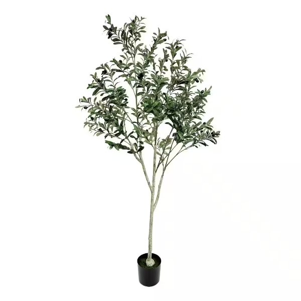 Tigue 5 ft. Green Artificial Olive Tree
