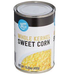 Happy Belly Whole Kernel Corn, 15.25 Ounce (Pack of 1)
