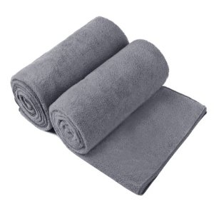 2-Piece High Density Fleece Bath Towel Set