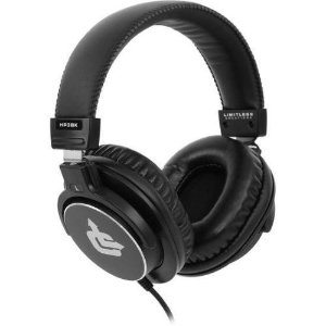 Limitless Creations HP3BK Audiophile On-Ear Pro Studio Monitor Headphones