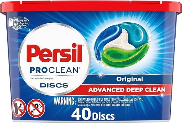ProClean Discs Laundry Detergent, Original, 40 Count