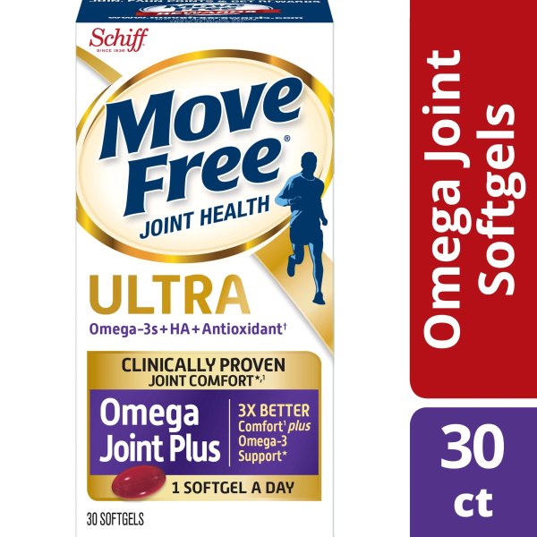 Ultra Omega with Omega-3 Krill Oil & Hyaluronic Acid 30 Ct Joint Supplements