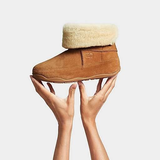 Double-Faced Shearling Ankle Boots