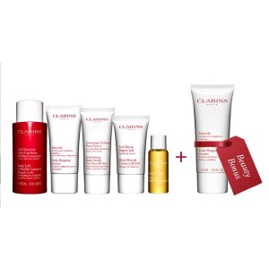 with any order over $60 @ Clarins