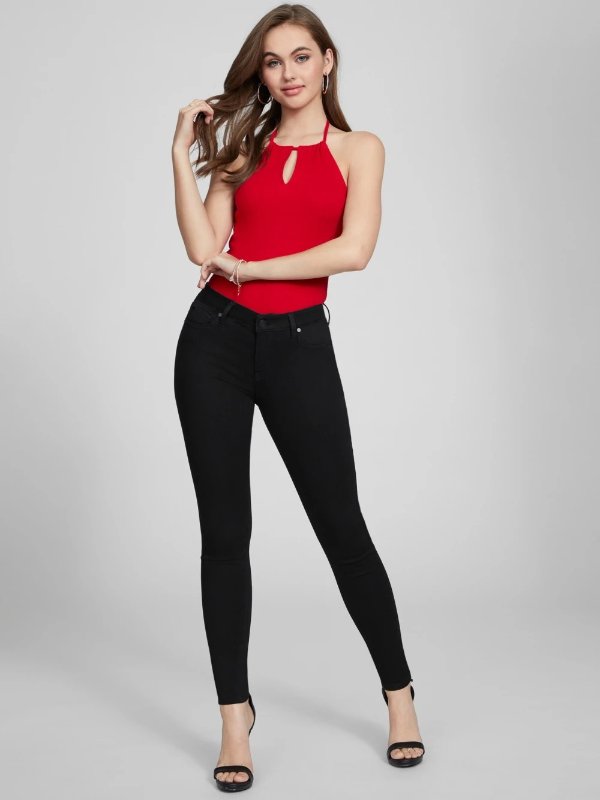Helena Ankle Skinny Jeans at Guess