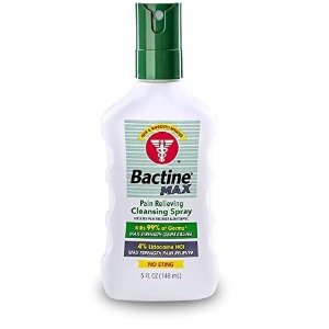 Bactine MAX First Aid Spray with 4% Lidocaine