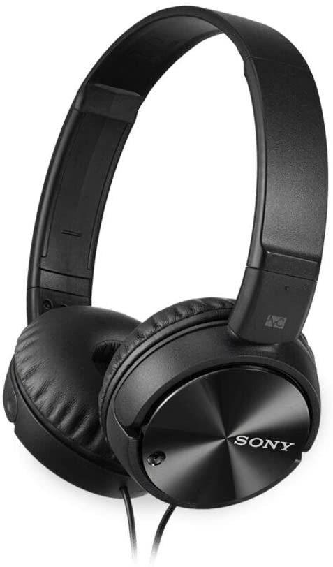 MDRZX110NC Noise Cancelling Headphones, Black, medium