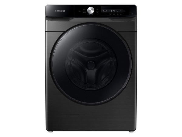 4.5 cu. ft. Large Capacity Smart Dial Front Load Washer with Super Speed Wash in Brushed Black Washers - WF45A6400AV/US | Samsung US