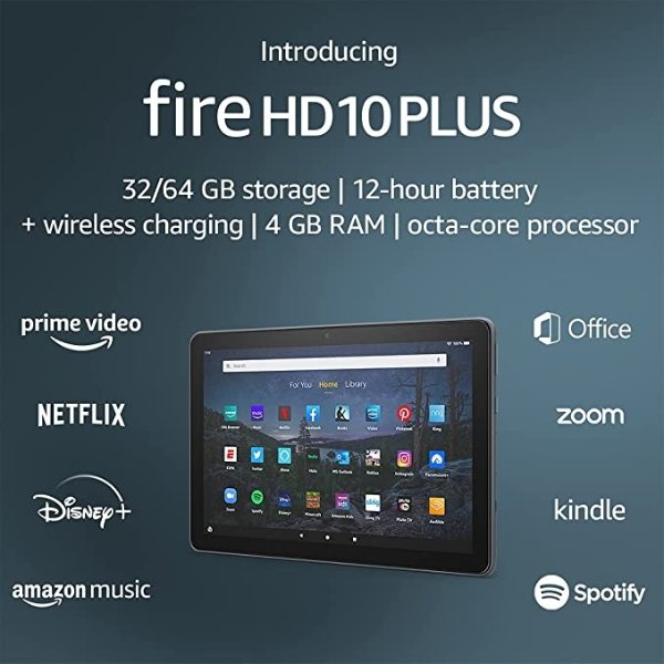 Fire HD 10 Plus Tablet 32GB